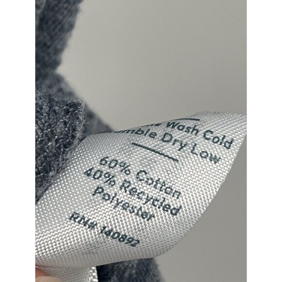 Marine Layer Blue Signature Pocket Tee Denim Neps 13796 Sz XL Mens - Picture 5 of 6